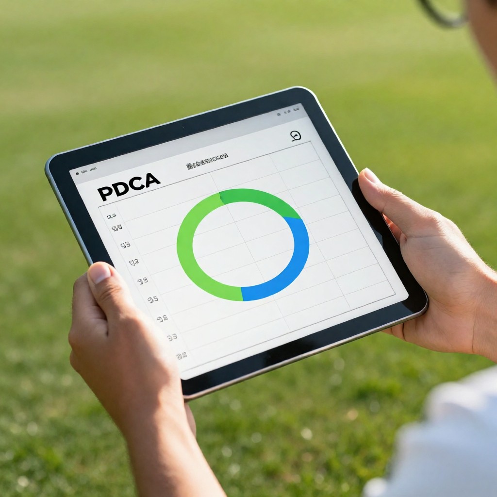 PDCAで上達！週次・月次レビューでゴルフの弱点を数値で特定する