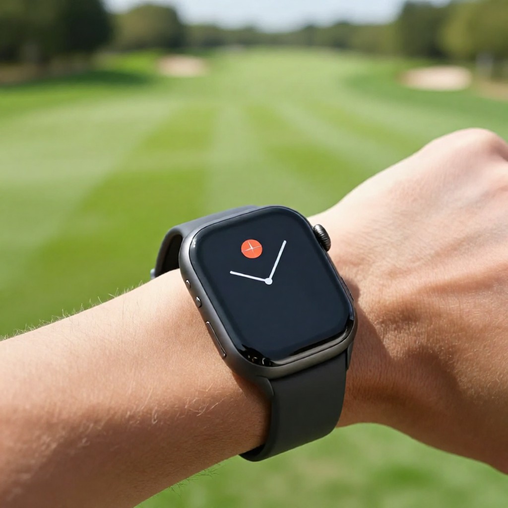Smart Golf連携：Apple WatchとGarminの表示違いと装着比較